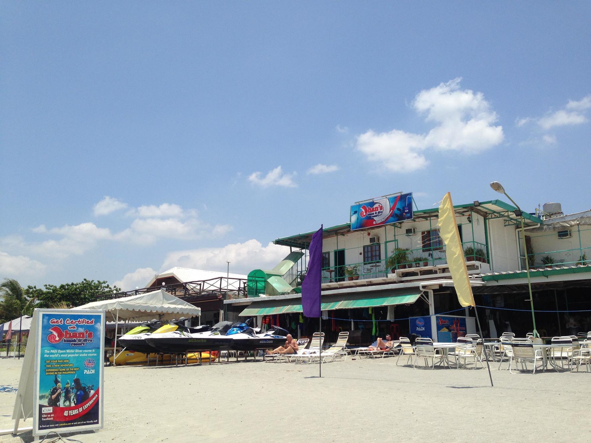 Johan'S Beach And Dive Resort Subic Bay Экстерьер фото